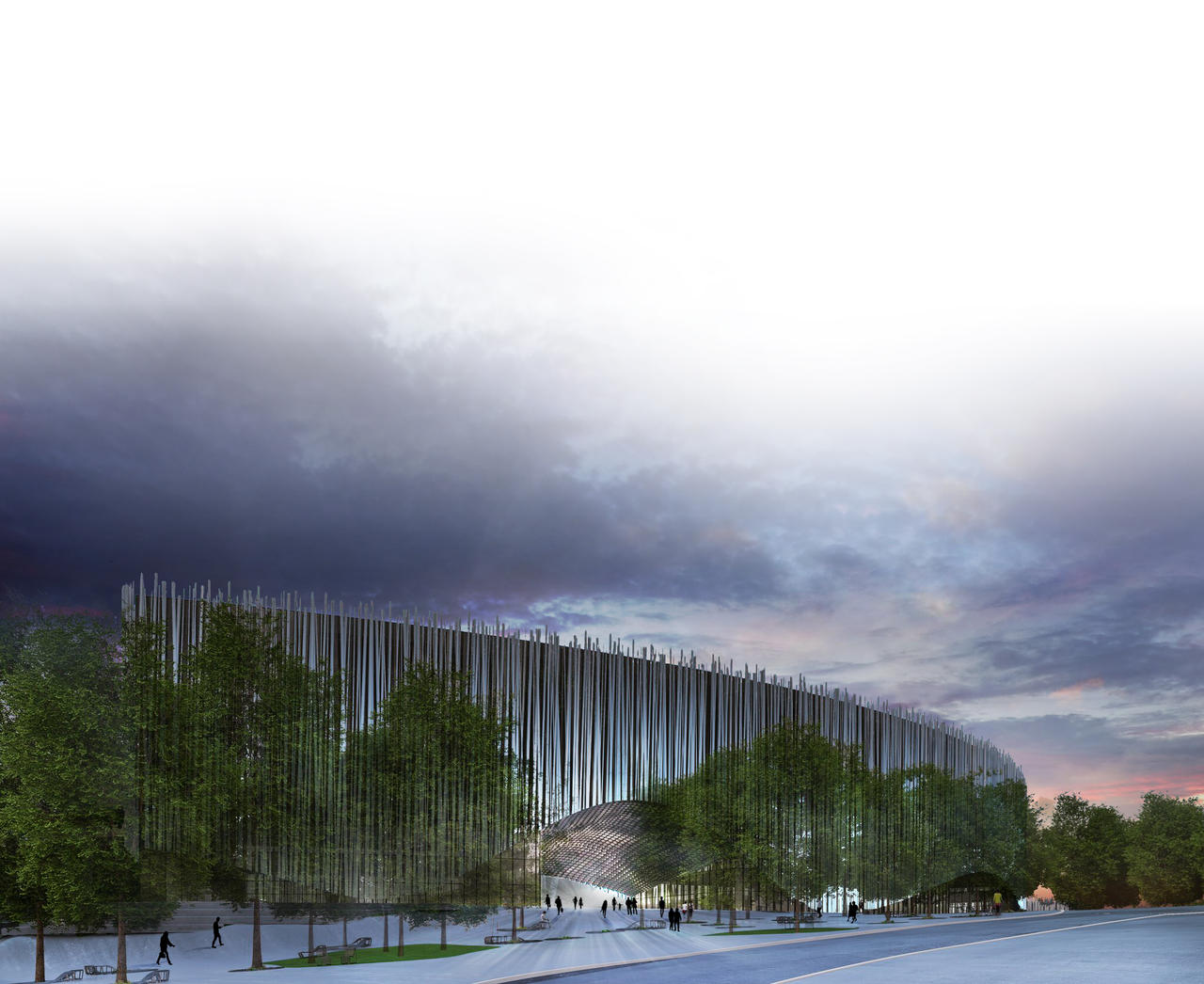 Kalevi keskstaadioni arhitektuurivõistlus, III koht — TajuRuum